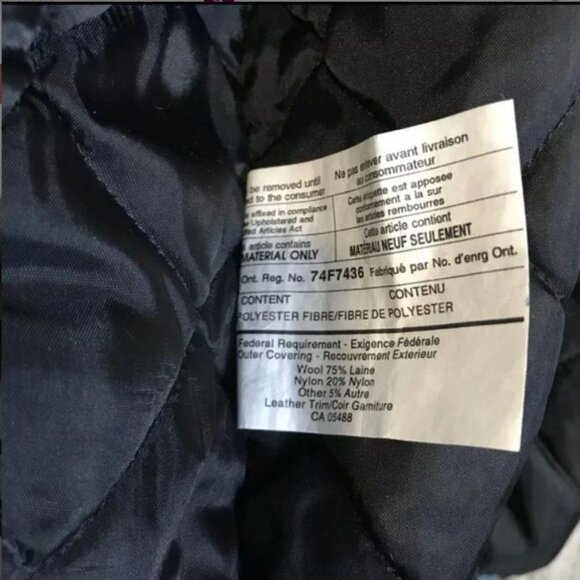 Champion Varsity Jacket XL - Picture 8 of 8